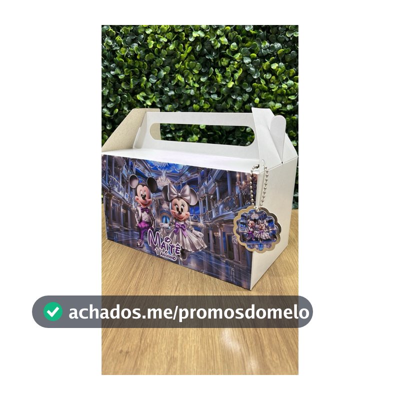 Caixa Maleta Personalizada - Lembrancinhas - Festa infantil- Todos os Temas 20x11