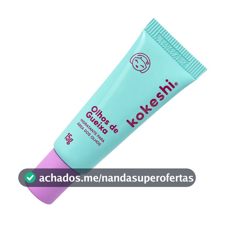 Hidratante Renovador Para Área dos Olhos  Kokeshi Olhos de Gueixa 15g