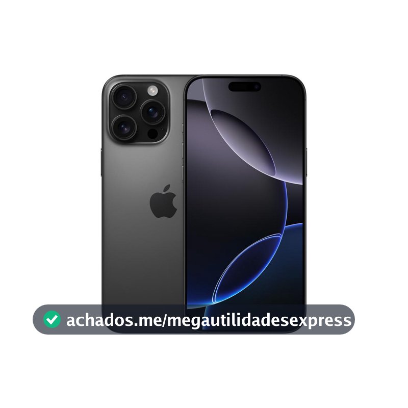 Usado: iPhone 16 Pro Max 256GB Preto Muito Bom - Trocafy - Apple
