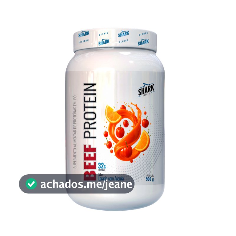 Beef Protein Proteína da Carne 900g Pote - Shark Pro