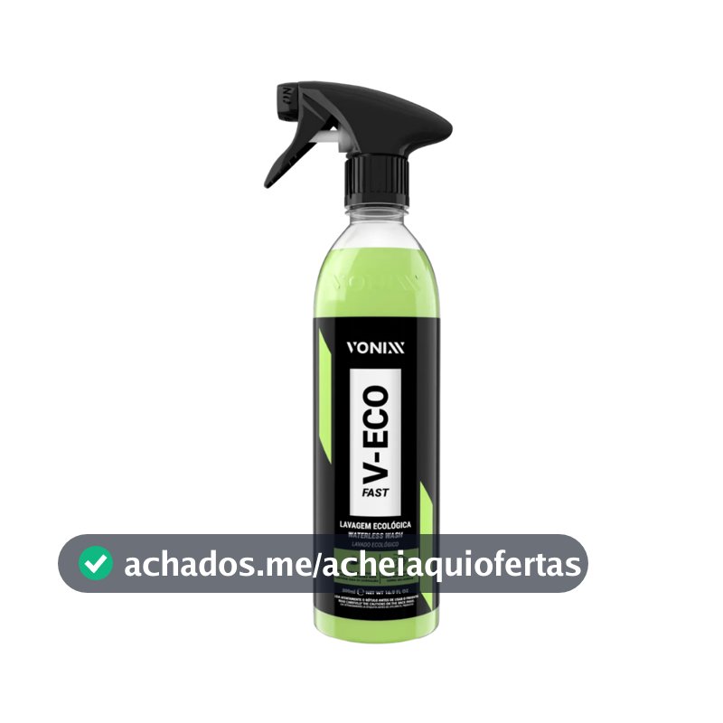 Lava A Seco V-eco Fast Automotivo Vonixx 500ml