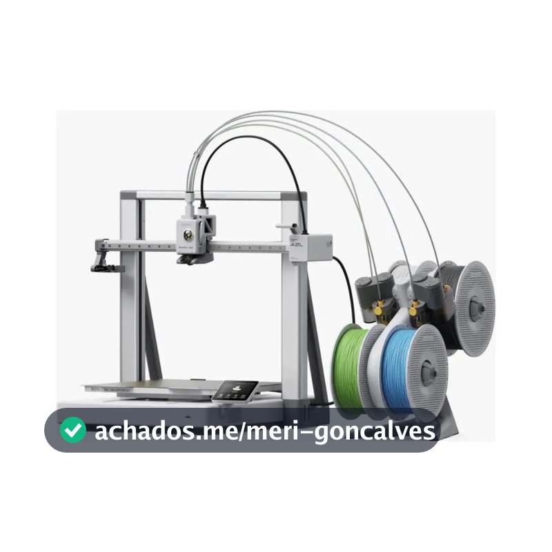 IMPRESSORA 3D BAMBU LAB A2L 220V + AMS LITE COMBO PF005L+SA005BRAHV