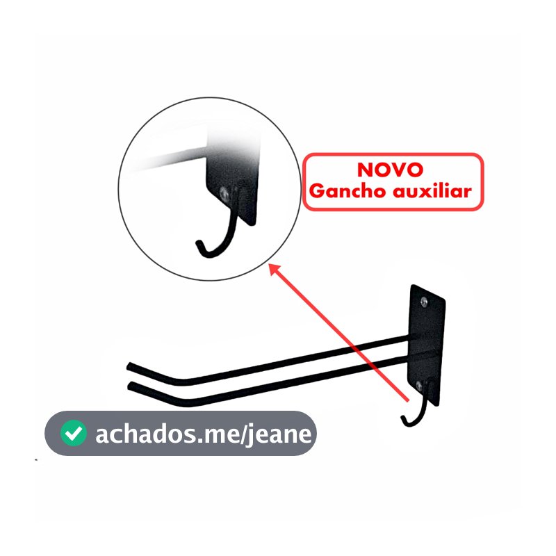 Suporte de Parede para Vassouras 25cm