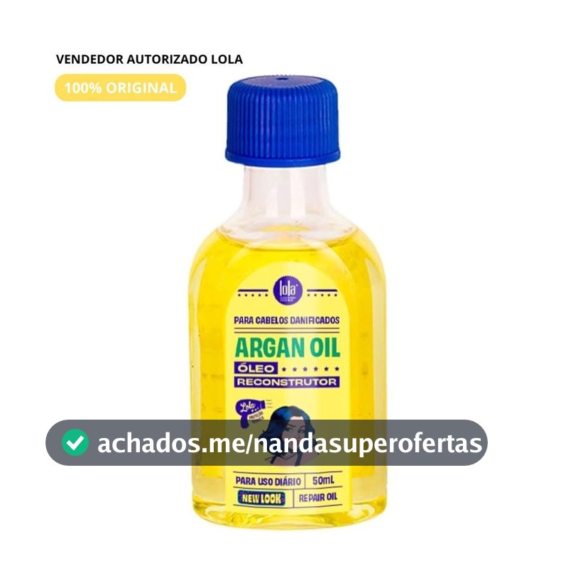 Lola Cosmetics Argan Oil Oleo Reparador 50ml
