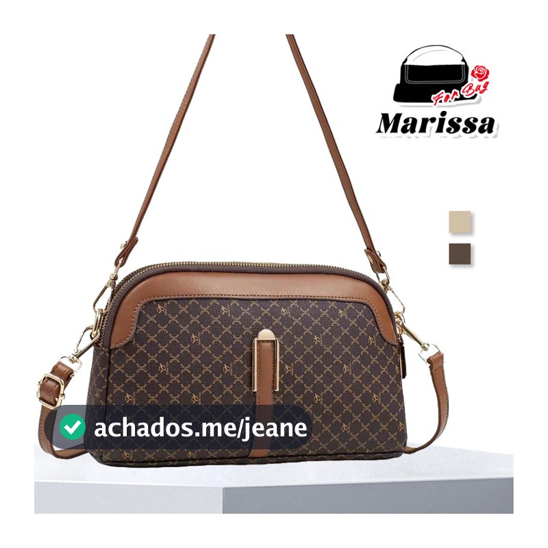 Marissa Bolsa De Couro Feminina 2025 Crossbody E Ombro Elegante Perfeita Para Mães E Dias Especiais