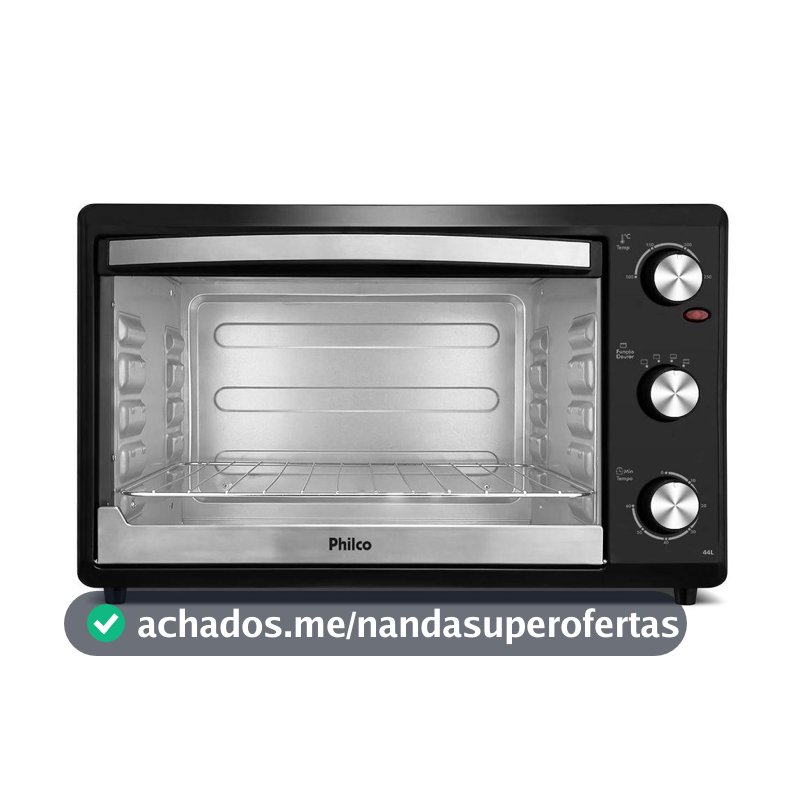Forno Elétrico Philco PFE44P Dupla Resistência 44L 110V