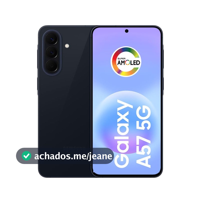 Smartphone Galaxy A57 5G Tela 6.7 Super AMOLED Samsung