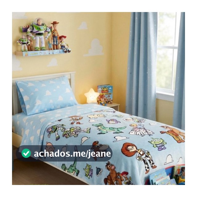 Cobertor Manta Infantil Toy Story Disney Solteiro Antialérgico Original Quentinha