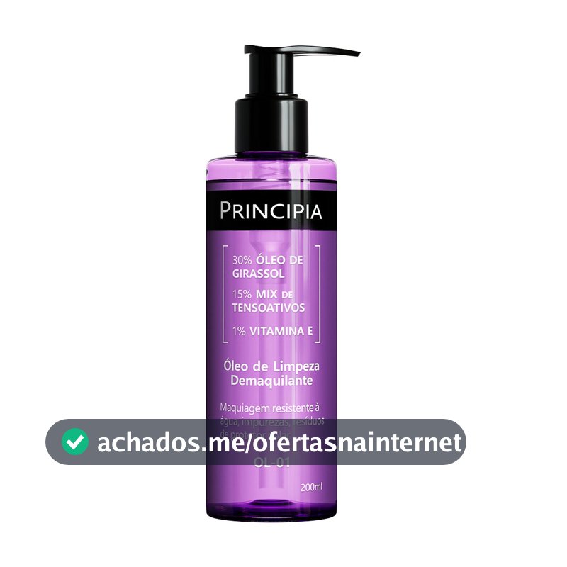 Óleo de Limpeza Demaquilante Principia OL-01