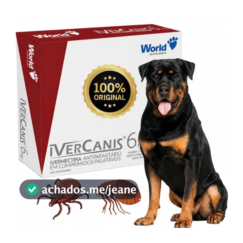 Remedio Carrapato Pulgas Para Cachorro Que Dura 6 Meses 4 comprimidos - envio imediato