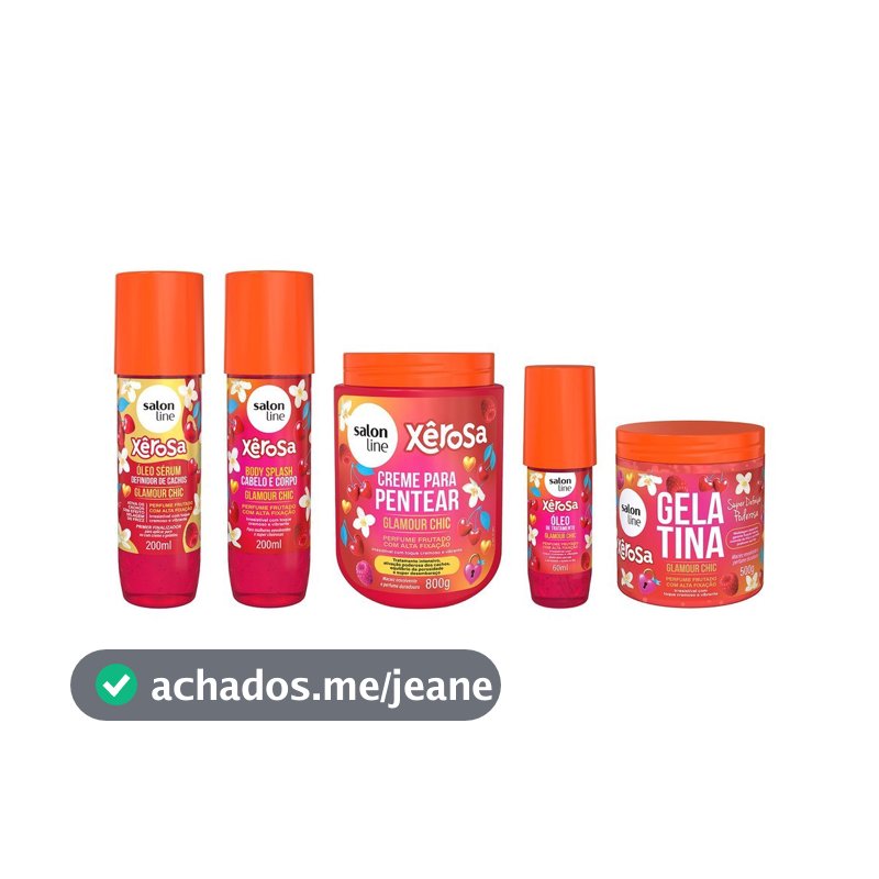 Kit Finalização Completo Glamour Chic