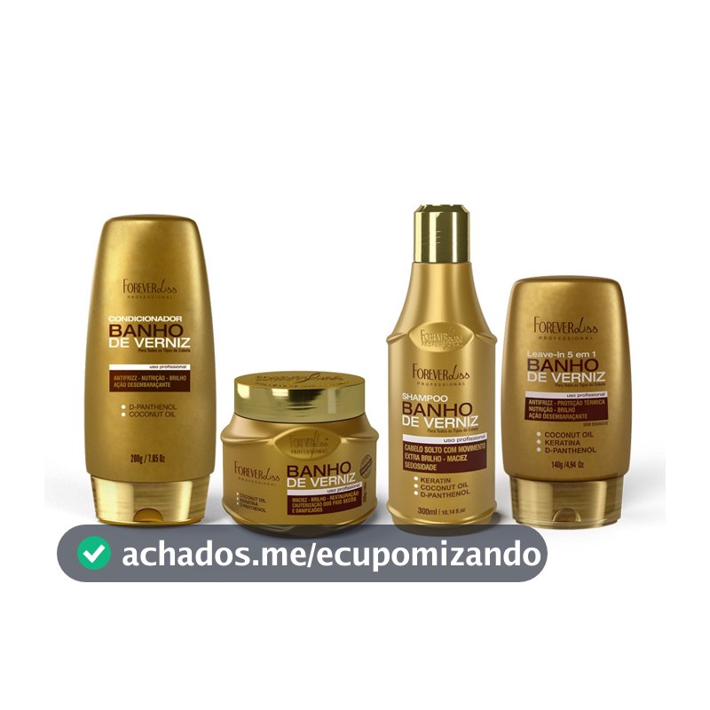 Kit Banho de Verniz Forever Liss