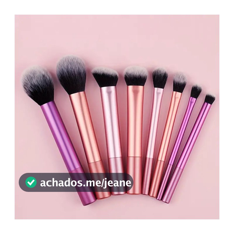 Kit 8 Pincéis de Maquiagem profissional 024-142