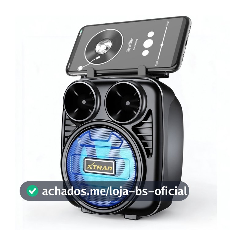 Caixinha Caixa de som bluetooth Portátil rádio USB FM SD mp3 XDG-56