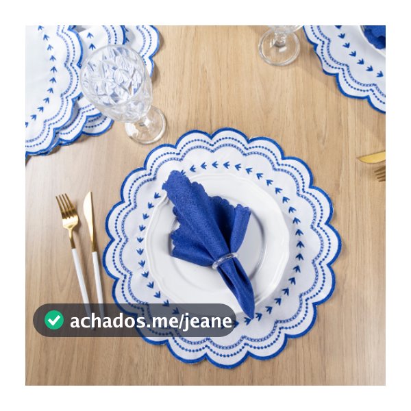 Kit Americano 4 e 8 Peças: Sousplats e Guardanapos - Eleve a Elegância e Sofisticação da Sua Mesa