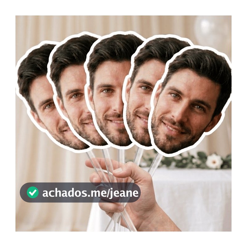 Máscaras Personalizadas Noivo E Noiva Com Foto Para Despedida De Solteira E Casamento