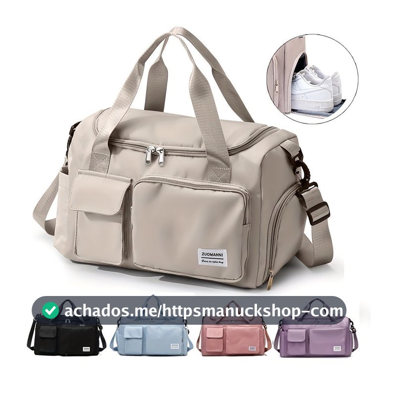 Bolsa Mala de Viagem Multifuncional de Grande Capacidade Resistente e Impermeável