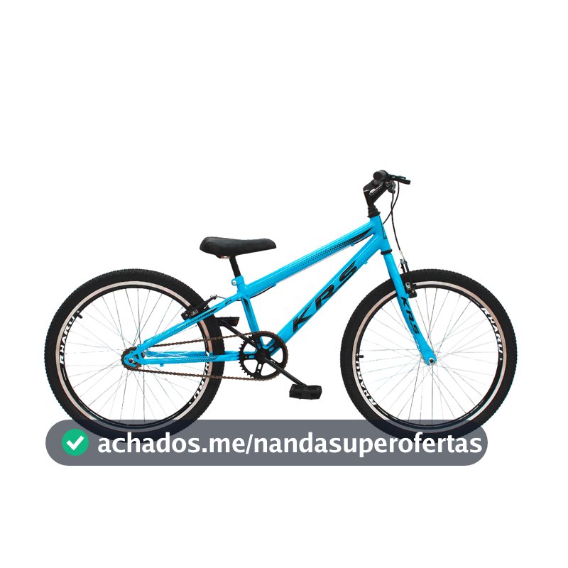 Bicicleta Aro 24 Rebaixada Menino Passeio V-brake Krs