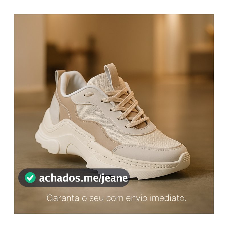Tênis Feminino Tratorado Sneaker Plataforma, Confortável e Resistente Original Qualidade Premium