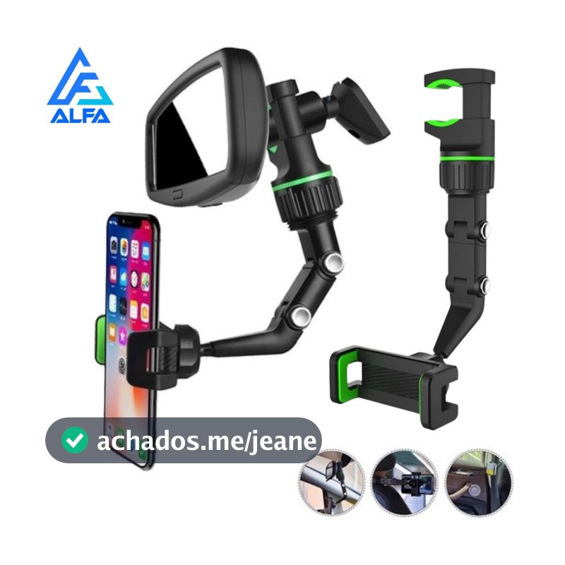Suporte Multifuncional Carro Espelho Retrovisor e Mesa universal GPS para celular automóvel