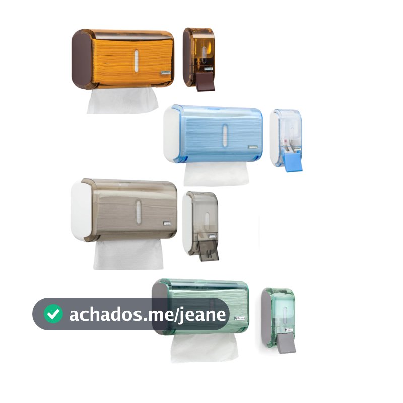 Porta Papel Toalha E Saboneteira Liquido e Alcool Gel Dispenser Banheiro Premisse