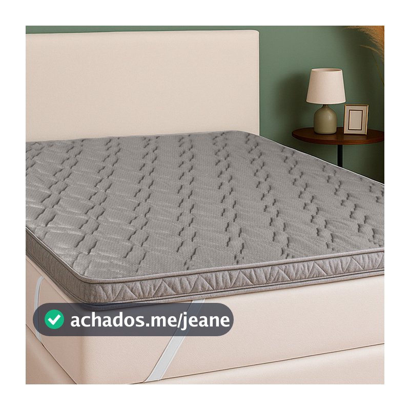 Pillow Top Casal Espuma D45 Firme 138x188x5cm - BF Colchões