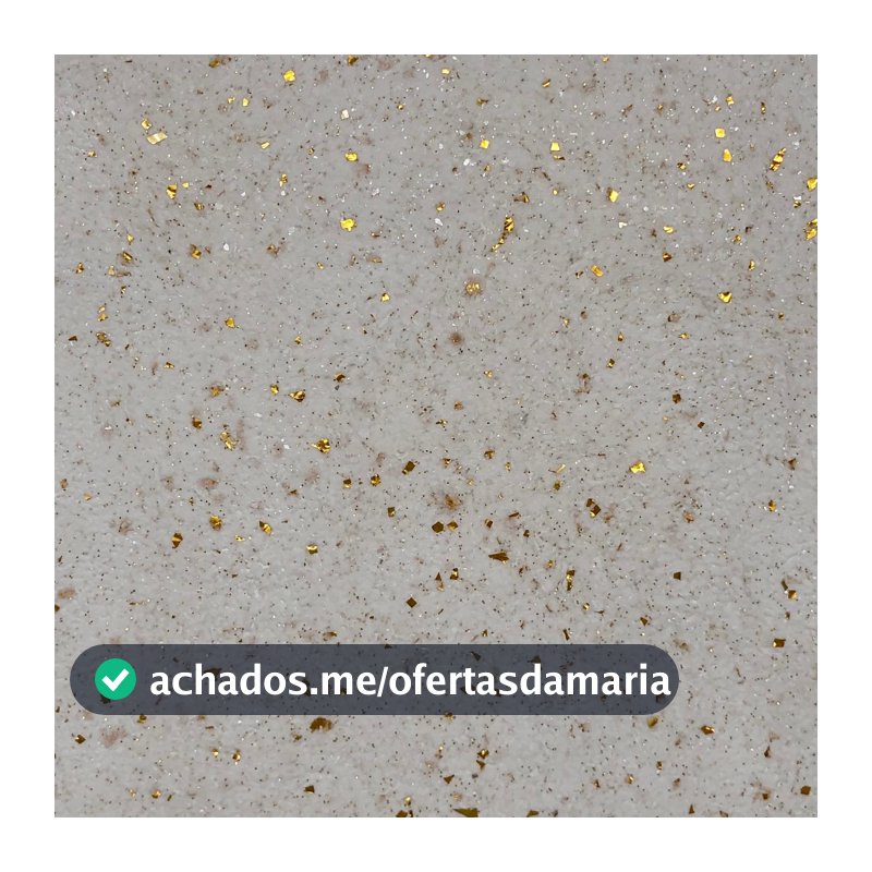 Kit Papel De Parede Líquido Premium Dourado + Espátula
