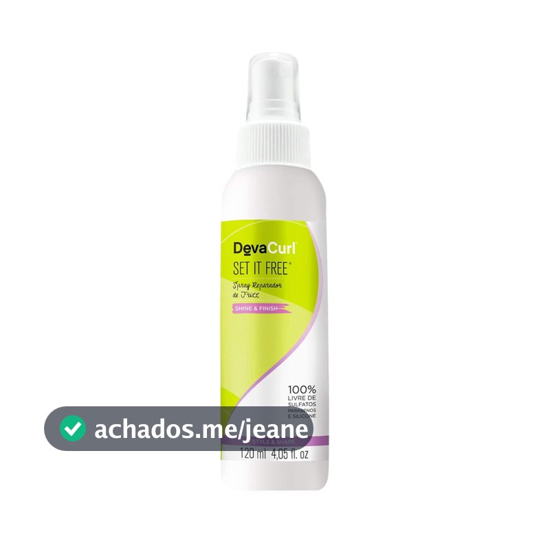 Deva Curl Set It Free- Spray Reparador de Frizz 120ml