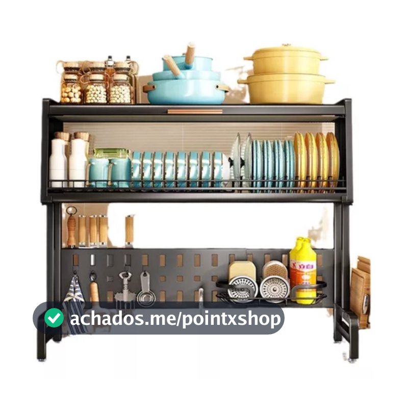 Rack Organizador Pia De Cozinha Louça Escorredor De Pratos Envio Imediato