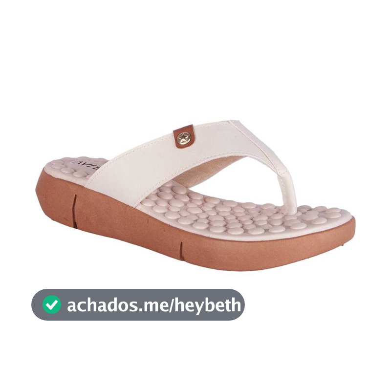 Sandália Feminino Chinelo Ortopédico Confortável Tamanco Esporão Fascite Sola Massageadora Original