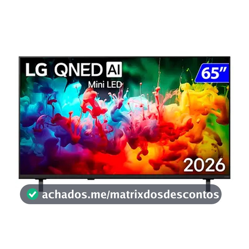 Smart TV 65QNED70BSA QNED MINI LED 65 4K Wi-fi WebOS 26 LG