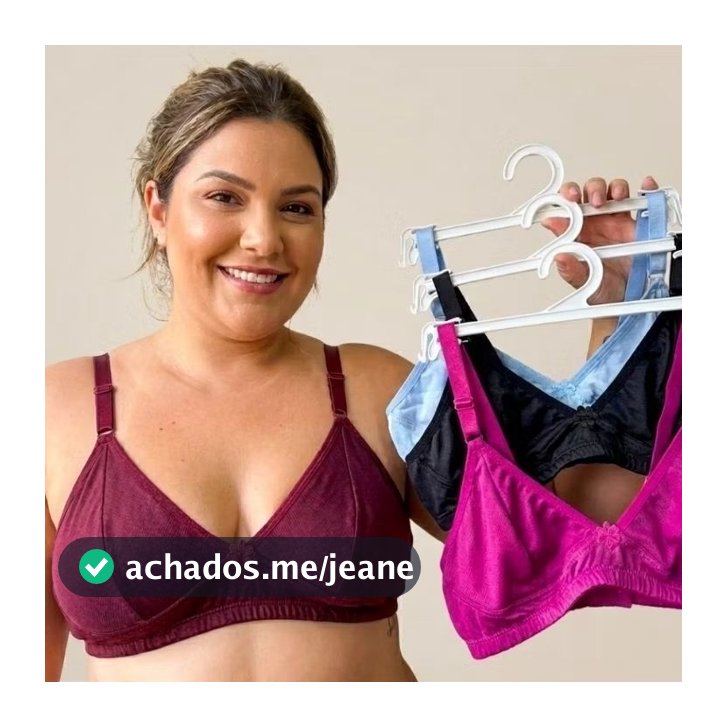 Kit 5 Sutiã Top Poliamida Premium Poliester Regulável Sem Bojo