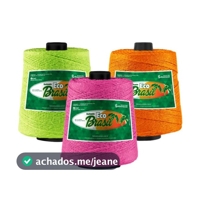 BARBANTE ECOBRASIL 1Kg FIO N°6 - SOBERANO