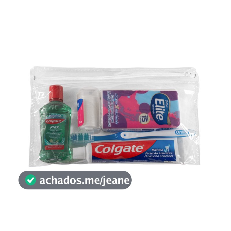 5 Saquinho Organizador Para Bolsa Mala De Viagem Com Zíper