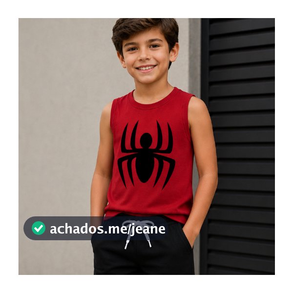 Conjunto Infantil Menino Verão com Regata 100% Algodão Estampada e Bermuda em Moletinho