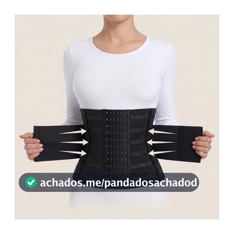 Z&D Lingerie Cinta Elastique Modeladora De Alta Compressão Redutor Afina Cintura 890