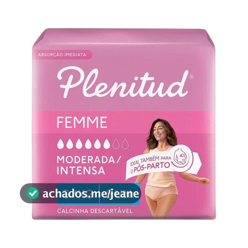 Plenitud Femme Roupa Íntima G/XG: Proteção Invisível e Ajuste Perfeito