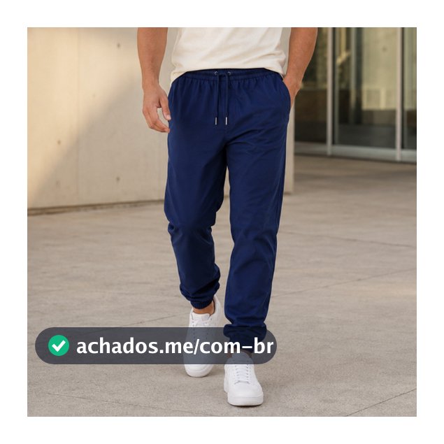 Calças Jogger Masculina Esportiva Para Academia e Corrida Calça Corta Vento Tactel Tectel Costura Reforçada com Bolsos