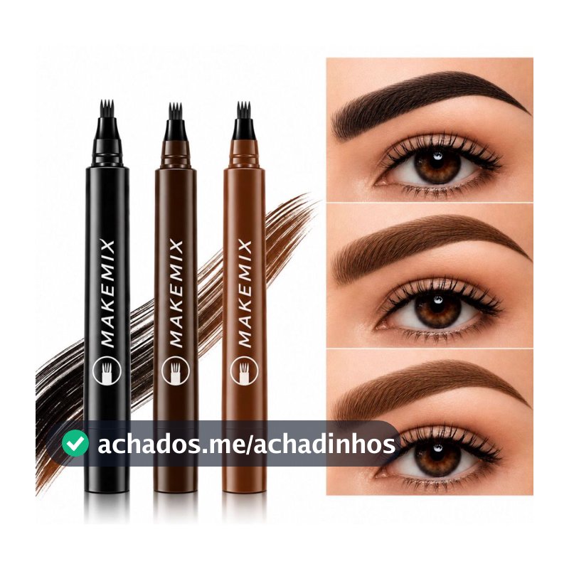 Lápis Caneta de Sobrancelha Microblanding à Prova D'água | Maquiagem