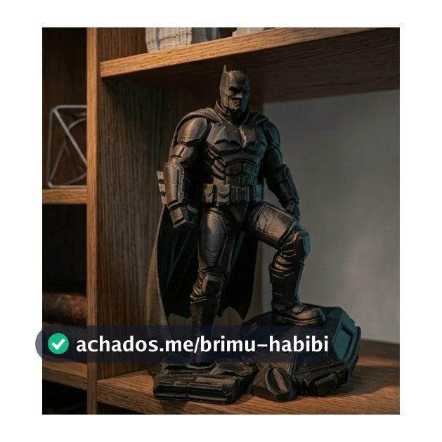 🦇 Diorama Batman Decorativo | Estátua em Impressão 3D para Colecionadores