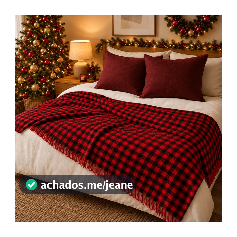 Kit com 2 Mantas Estrela Tecido Grosso Grande Confortável e Higiênica Decoração para Sofá Cama Poltrona Promoção