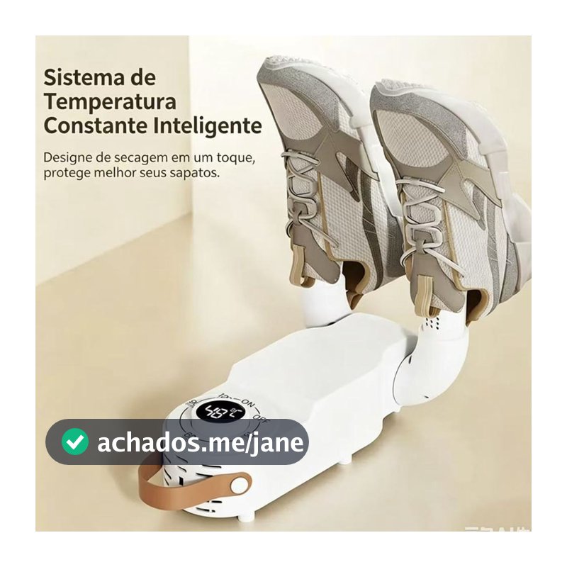 Seca tênis  Secador e Esterelizador de Tênis Masculino, Feminino, Adultos e Crianças Portátil.