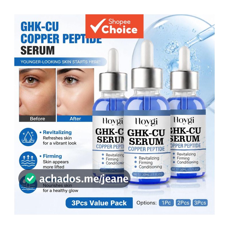 Profissional de s de Cobre 30ml de Hidrolisado Firmeza Rejuvenescimento Brilhante Anti-Idade