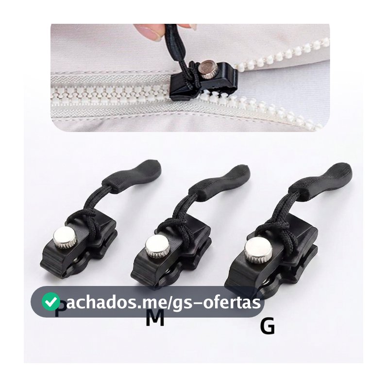 Reparo de Zíper Universal Instantâneo Removível Reparador Zipper Sem Costura Kit Para Roupas Bolsas