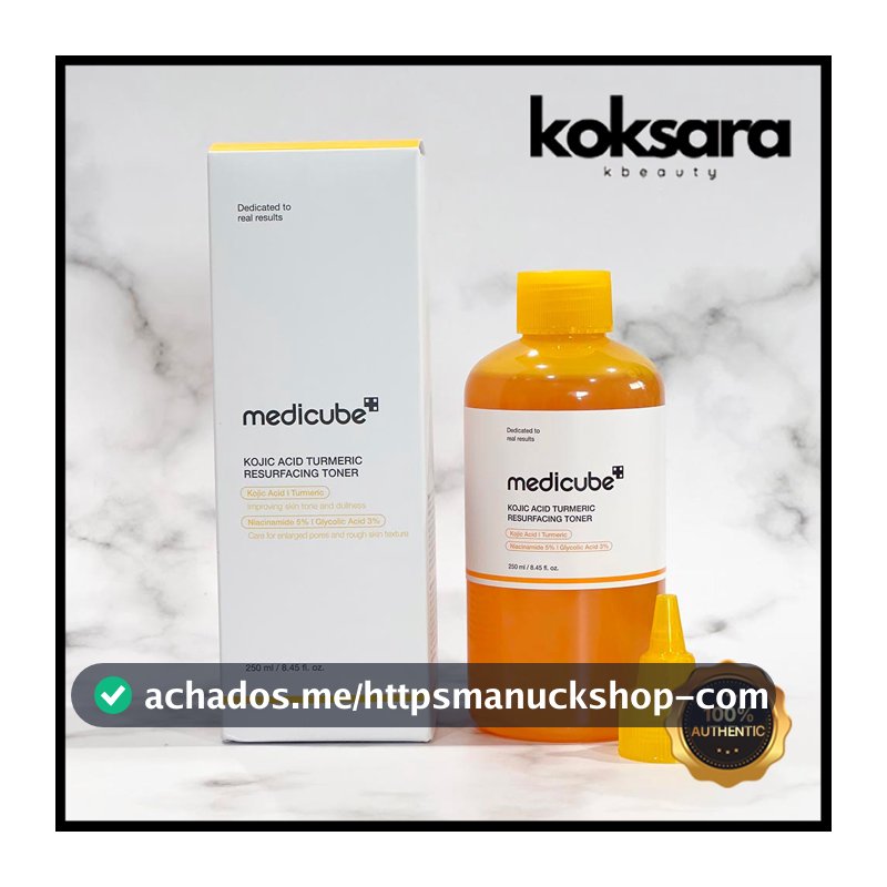 Medicube Kojic Acid Turmeric Resurfacing Toner 250ml