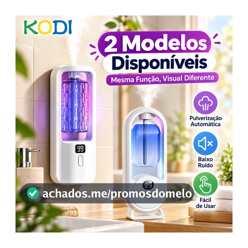 Aromatizador Automática Difusor de Essencia Aroma e Umidificador de Ar Multifuncional （Dois estilos）F2/E2