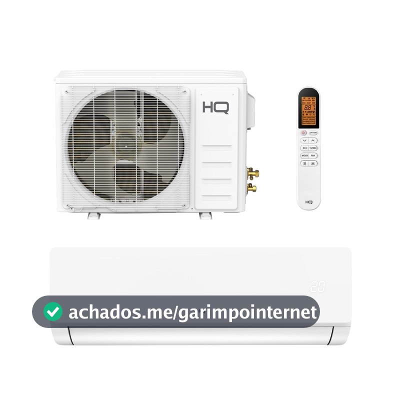 Ar Condicionado Split HQ Hi Wall Inverter 12.000 BTU/h Frio Monofásico Branco VIHT12CO3S2S713 220V