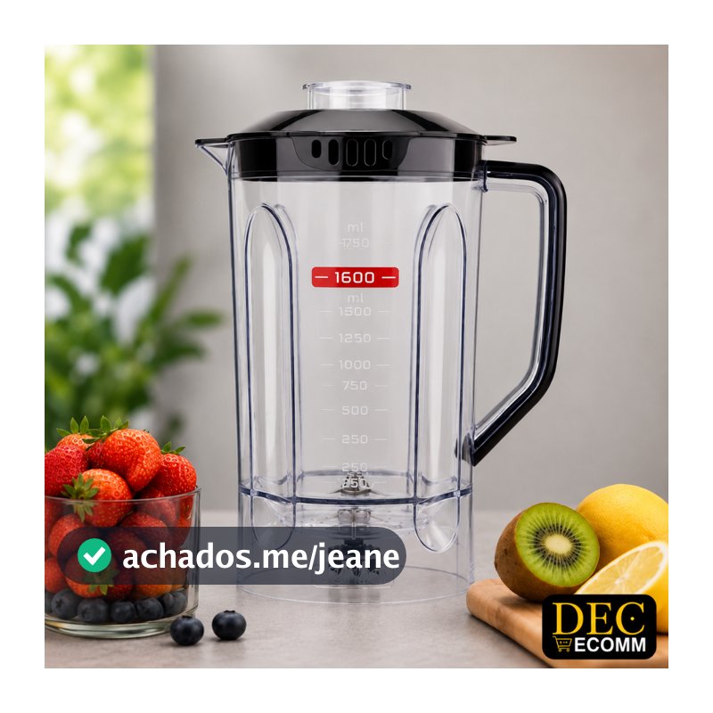 Copo Liquidificador L-99 Mondial  Preto Original Turbo Power Completo