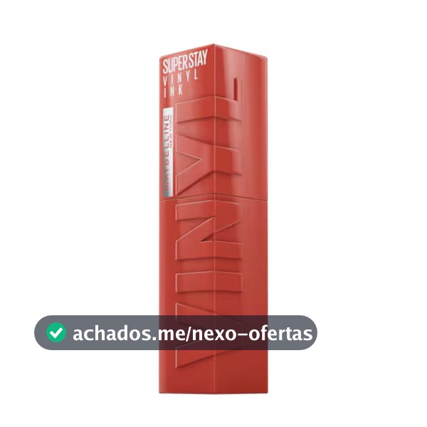 Batom Líquido Longa Duração Maybelline Super Stay Vinyl Ink