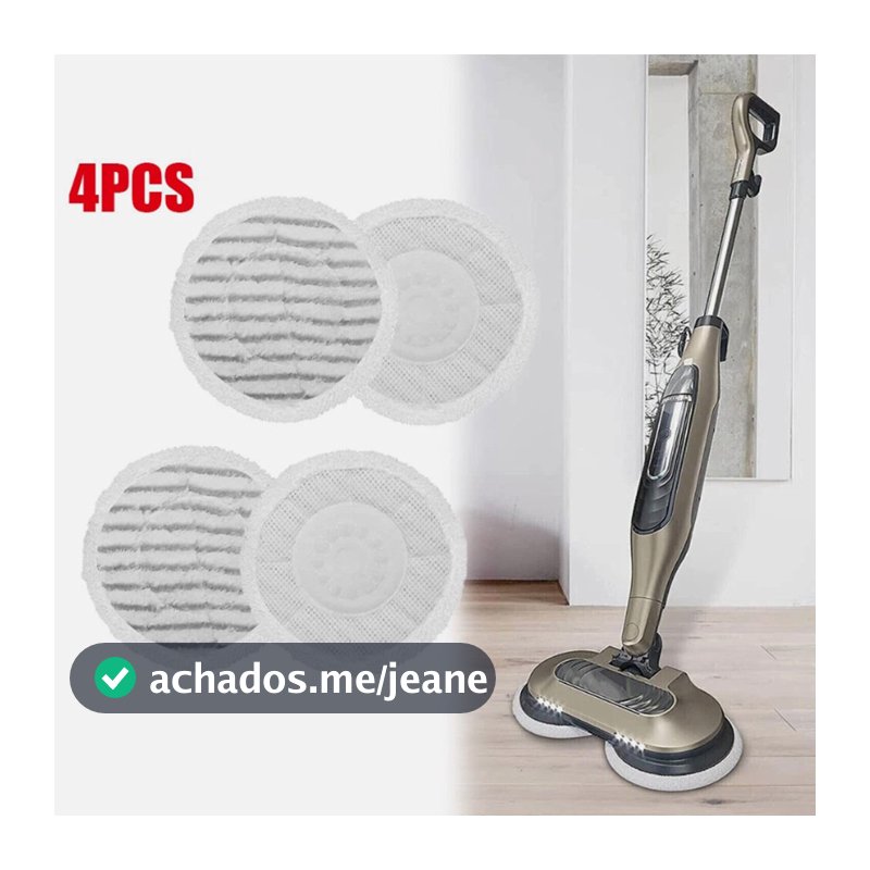Cliente Tubarão De Pano De Esfregão A Vapor De Quatro Unidades Substitui Acessórios De Limpeza De Cabeça
